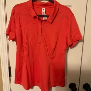 lululemon athletica Pale Raspberry Polo Shirt